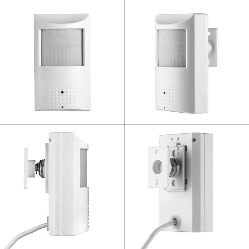Indoor PIR WiFi Camera — 940nm Night Vision Pinhole Covert Security Camera with 2-Way Audio