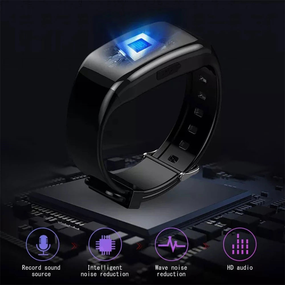 HD Mini Camera Watch with Voice Recorder & USB Flash Drive