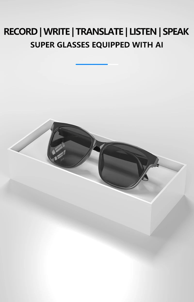Xiaomi HY-C8 Smart Glasses – Real-Time AI Translation & Wireless Bluetooth Headset for Effortless Communication