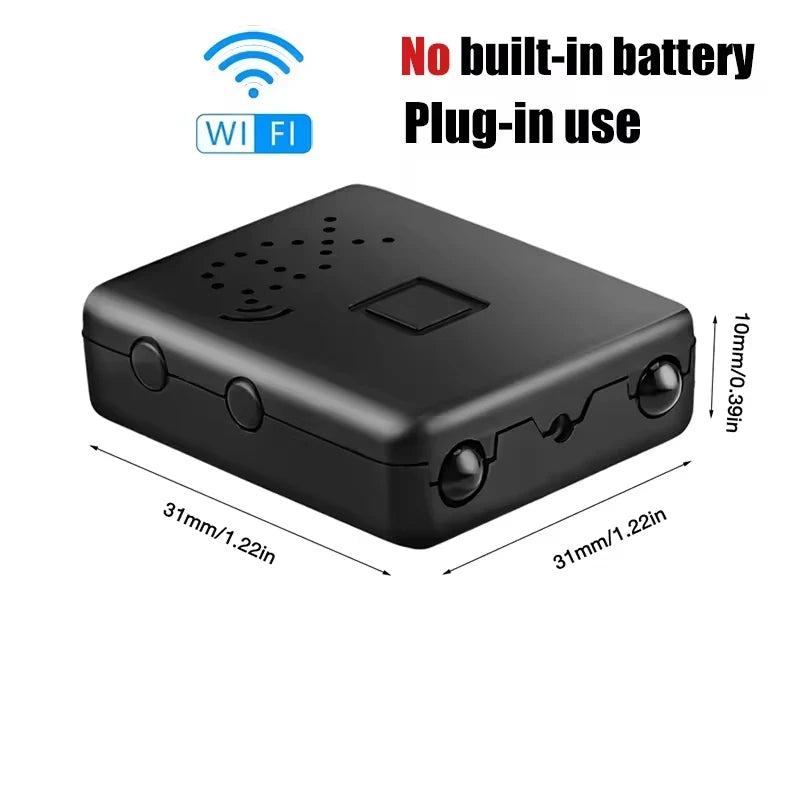 4K 5G Small Night Vision Remote Security Recorder