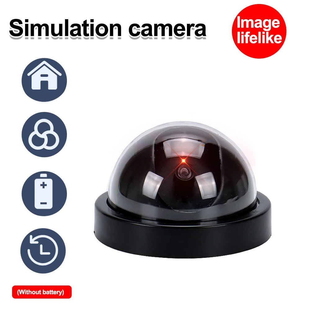 Fake Camera With Light Flashing LED Red light