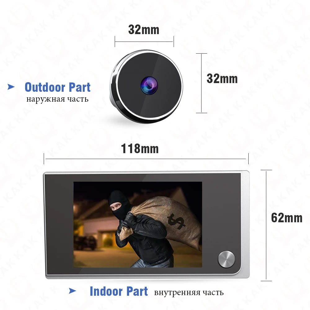 Door Viewer Bell 120 Degree