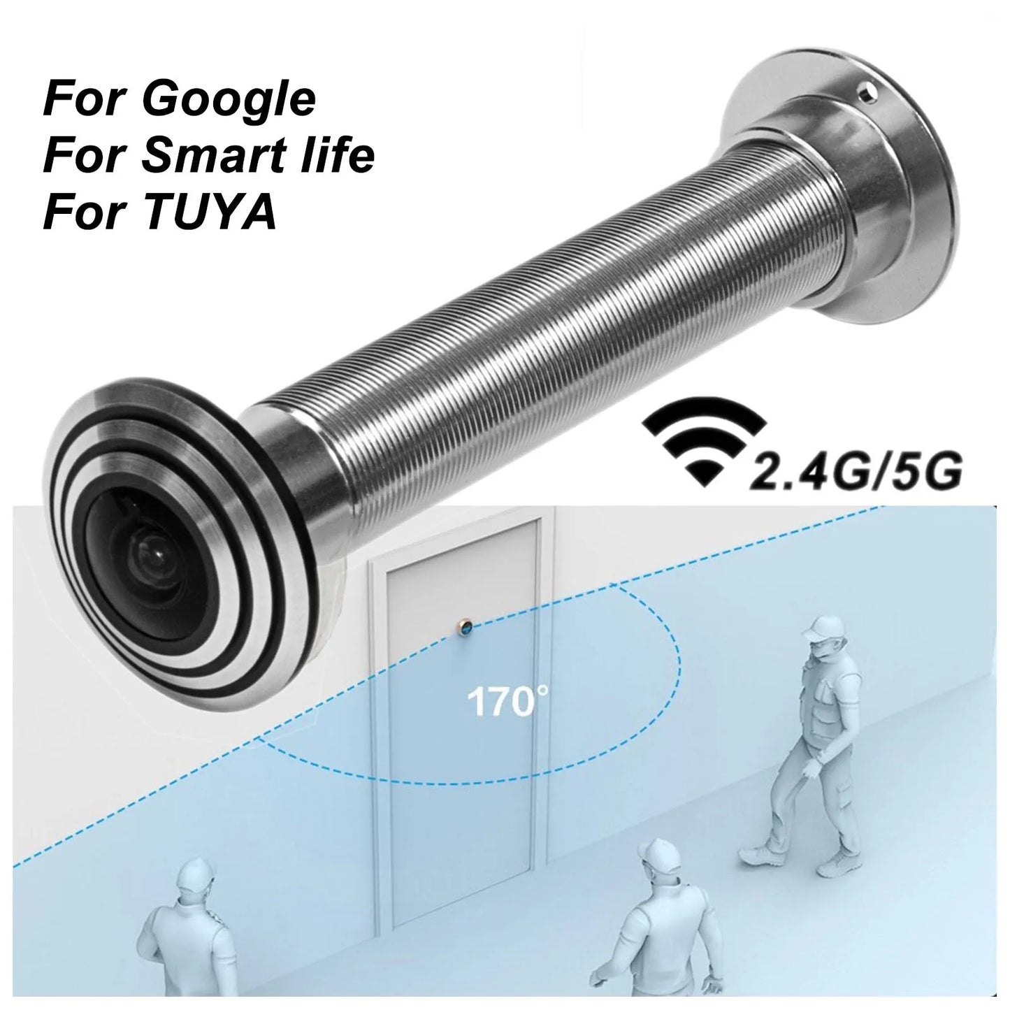 Smart Door Viewer Camera