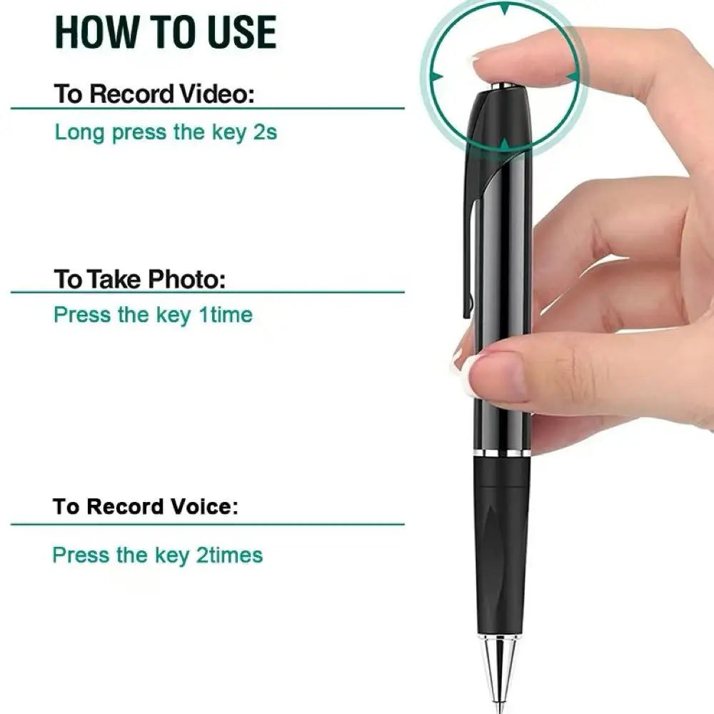 Mini Video Camera PEN with Motion Detection & Digital Voice Recorder