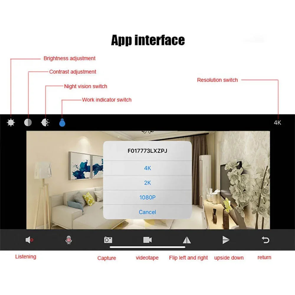 Portable Mini WiFi Security Camera with Motion Detection and Remote Viewing – DIY Surveillance Video Recorder