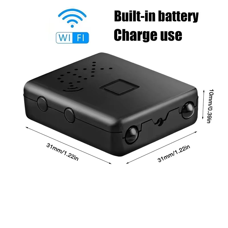 4K 5G Small Night Vision Remote Security Recorder