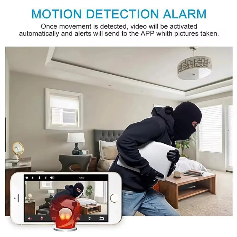 4K 5G Small Night Vision Remote Security Recorder