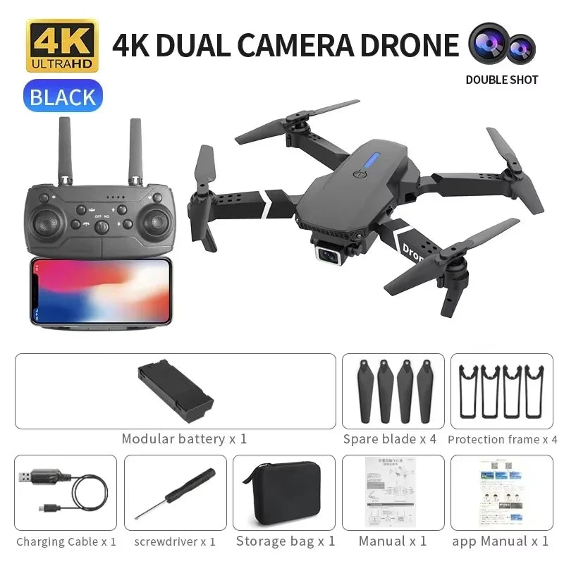 2025 New Professional Wide Angle RC Dron 4K HD Camera