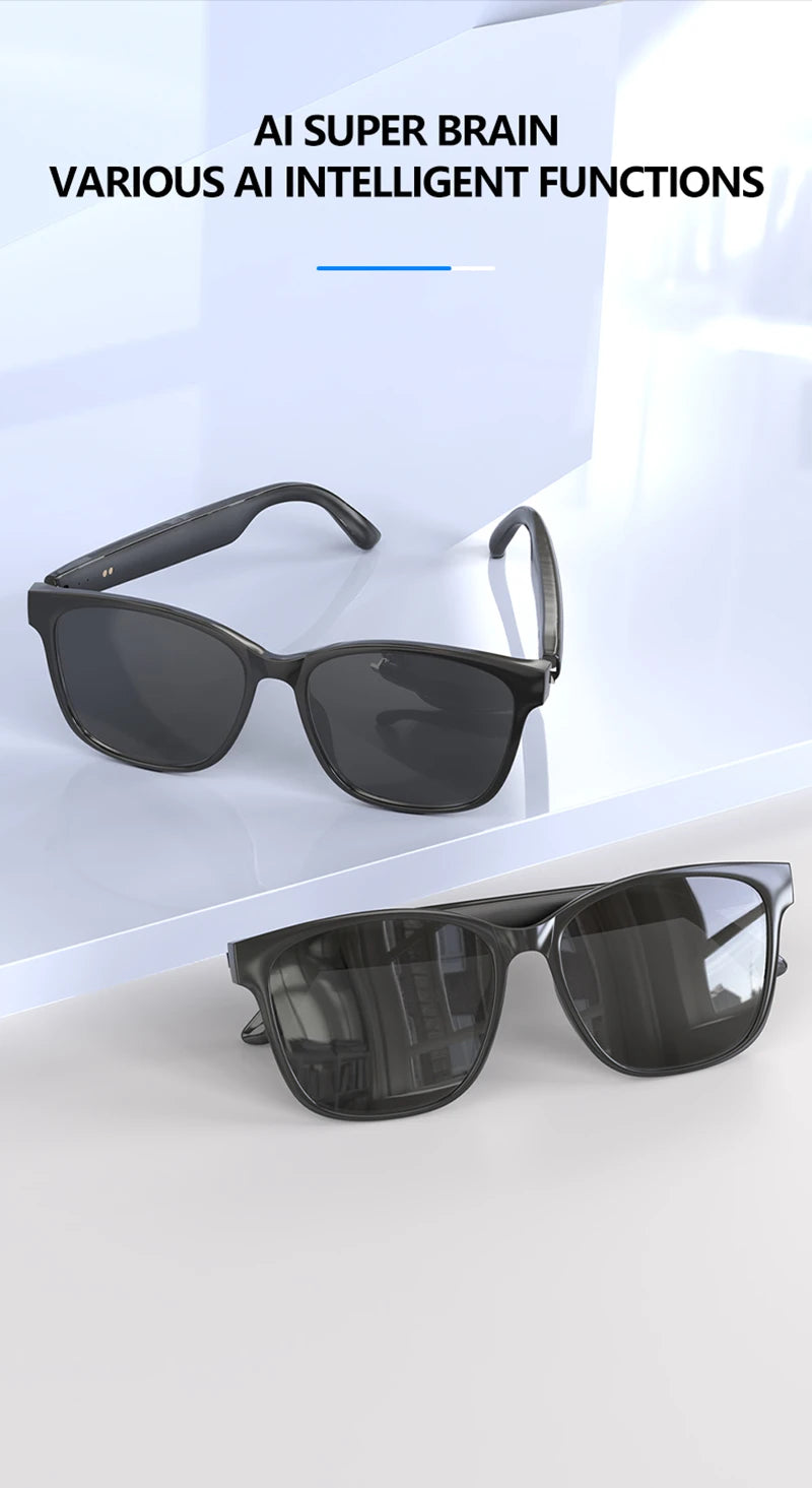 Xiaomi HY-C8 Smart Glasses – Real-Time AI Translation & Wireless Bluetooth Headset for Effortless Communication