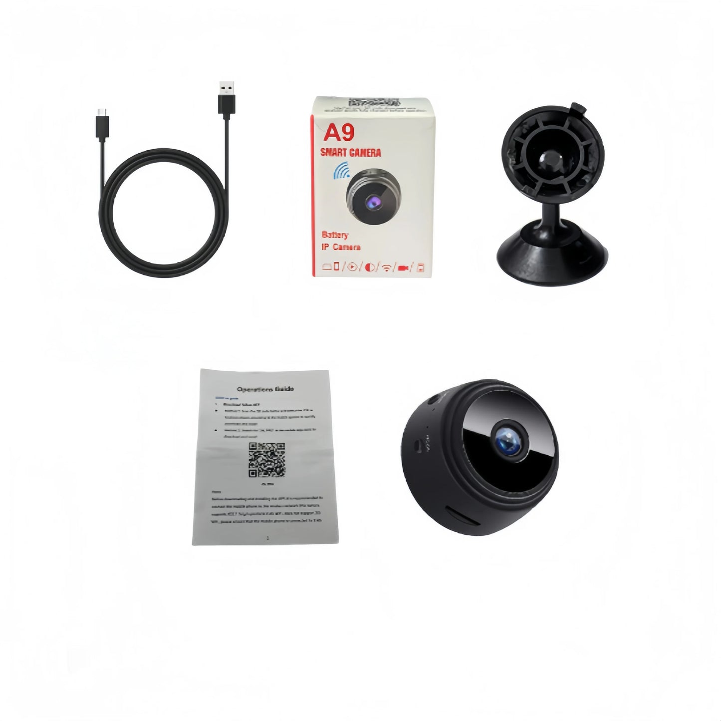 Mini WiFi Wireless Security Camera – Remote Monitoring Video Surveillance for Smart Home Protection