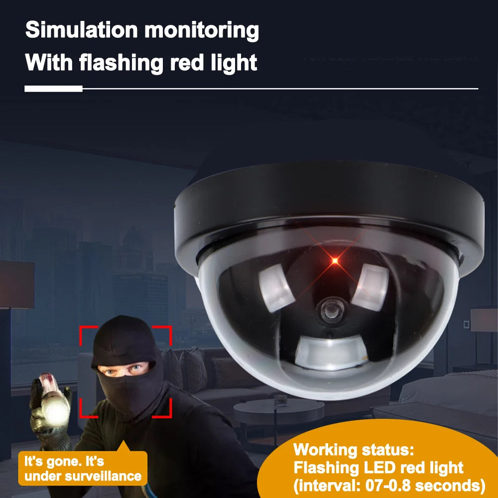 Fake Camera With Light Flashing LED Red light