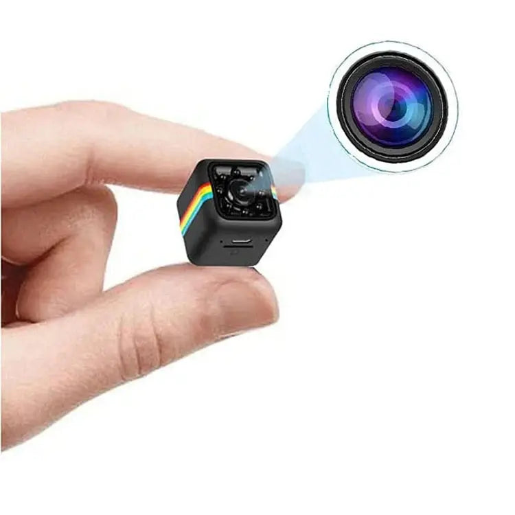 Mini HD Security Camera – Portable Nanny Cam with Audio & Video Recording