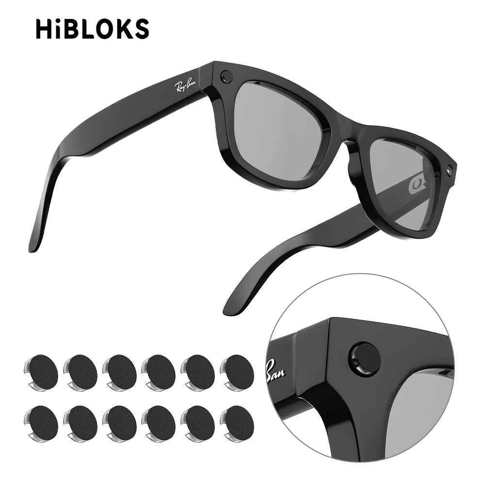 Privacy Cover Sticker for Ray-Ban Meta Wayfarer & Skyler Smart Glasses