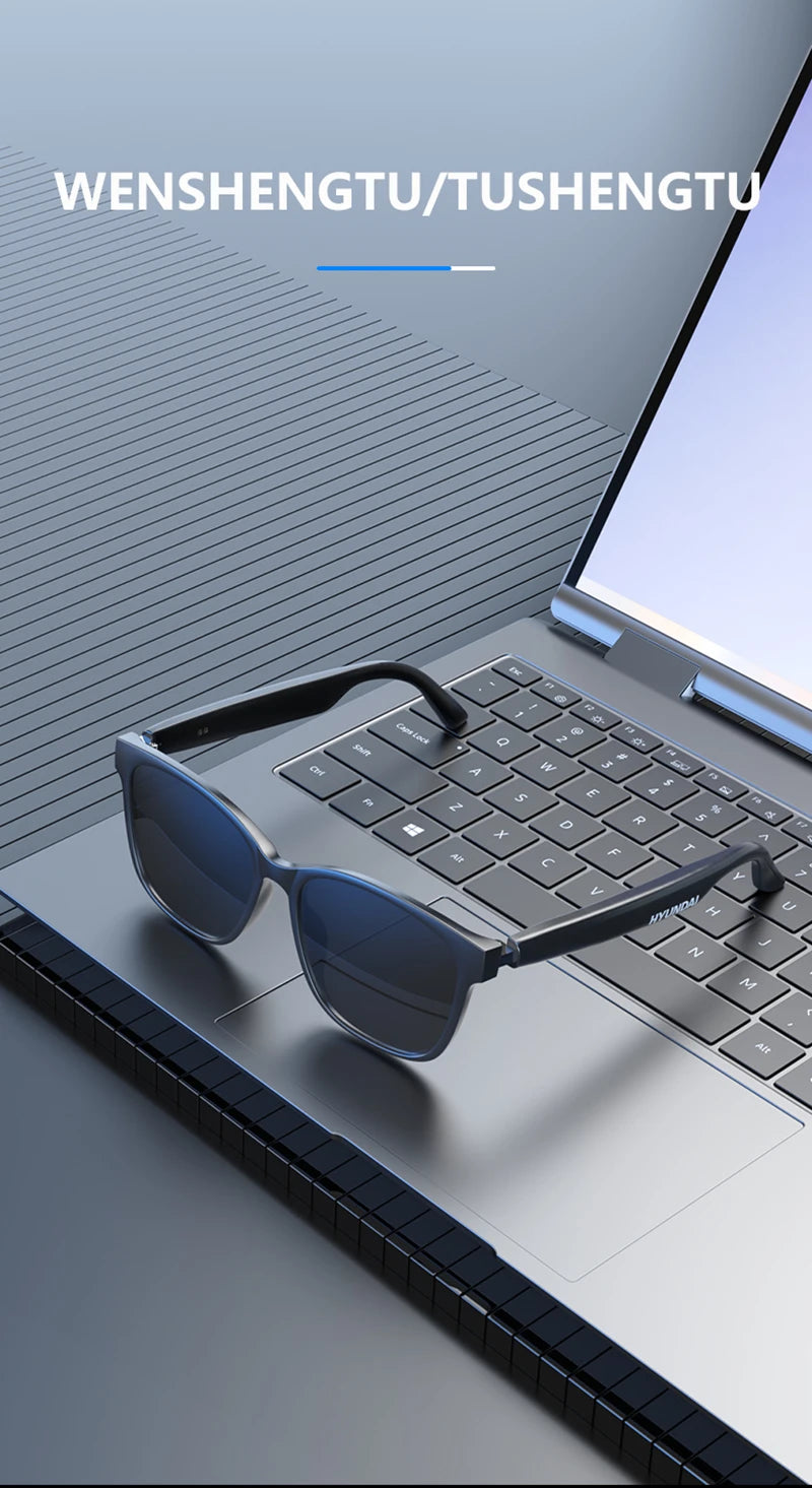 Xiaomi HY-C8 Smart Glasses – Real-Time AI Translation & Wireless Bluetooth Headset for Effortless Communication