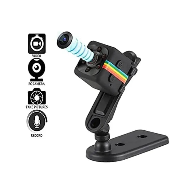Mini HD Security Camera – Portable Nanny Cam with Audio & Video Recording
