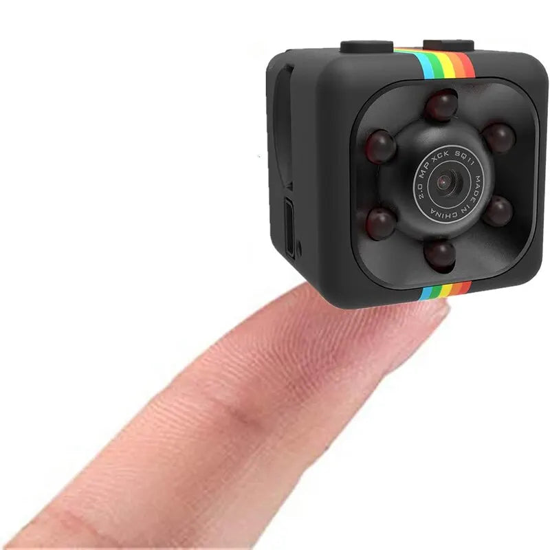 Mini HD Security Camera – Portable Nanny Cam with Audio & Video Recording