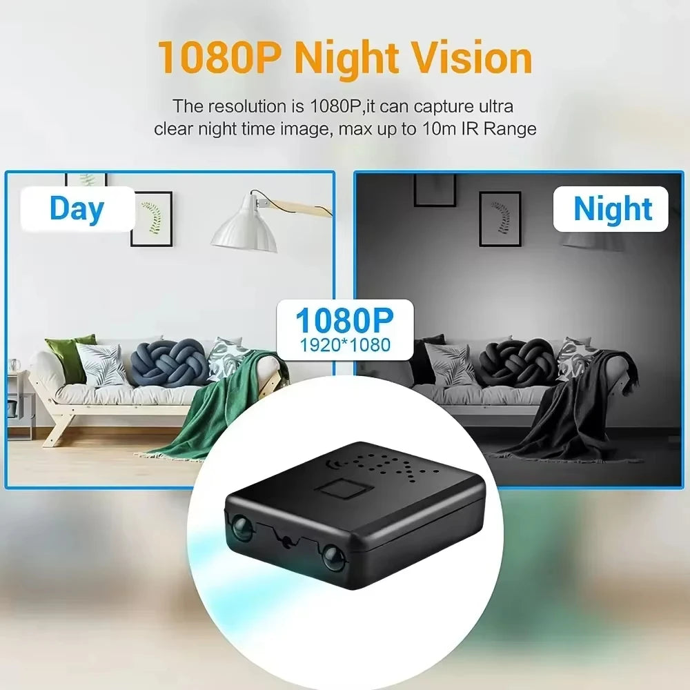 4K 5G Small Night Vision Remote Security  Recorder