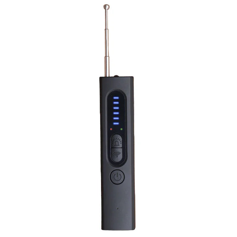 Wireless Hidden Camera & Spy Detector – Anti-Spy Bug Finder with Frequency Jammer for Office, Hotel, and Travel