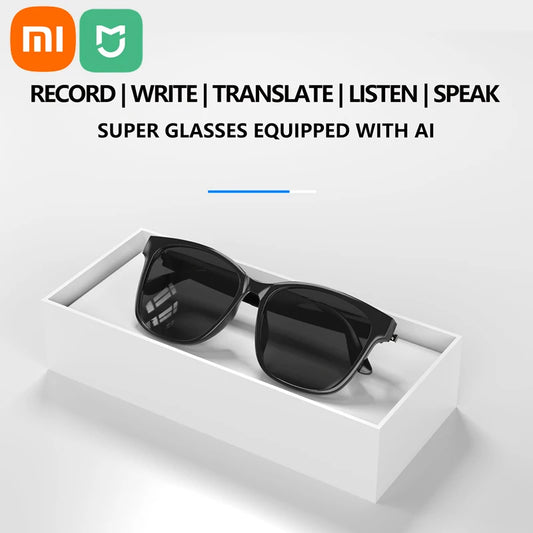 Xiaomi HY-C8 Smart Glasses – Real-Time AI Translation & Wireless Bluetooth Headset for Effortless Communication