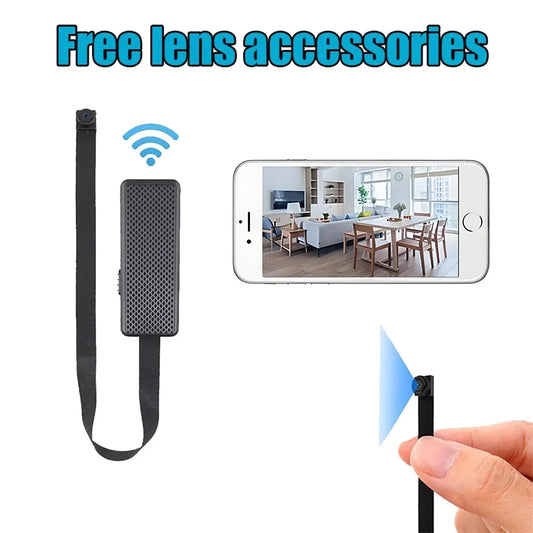 Portable Mini WiFi Security Camera with Motion Detection and Remote Viewing – DIY Surveillance Video Recorder