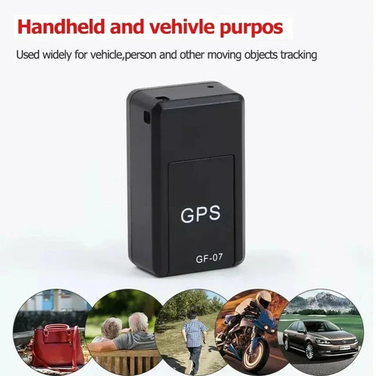 Mini GPS Tracker – Real-Time Vehicle & Personal Tracker for Cars, Pets, Kids & Elderly with Magnetic Mount