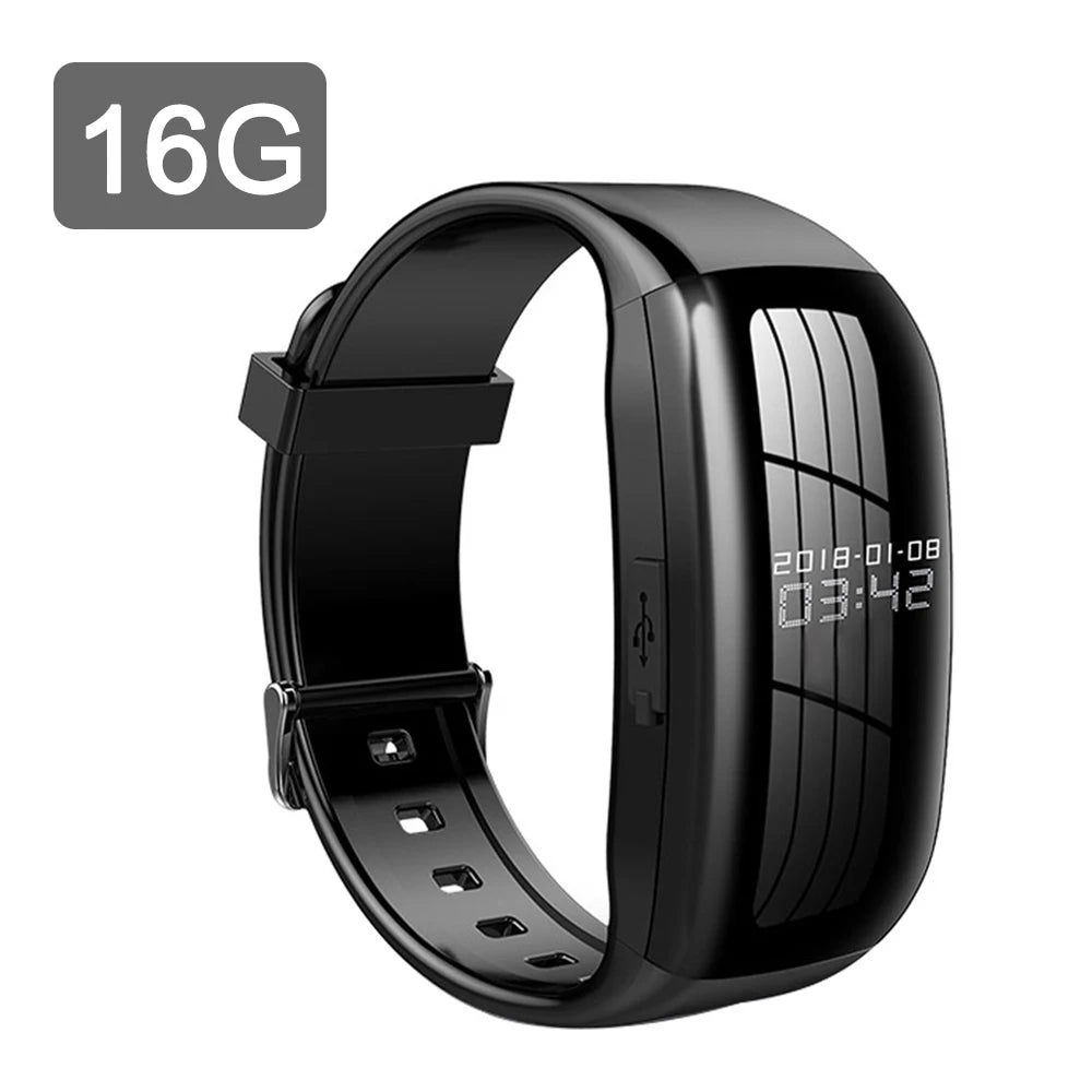 HD Mini Camera Watch with Voice Recorder & USB Flash Drive