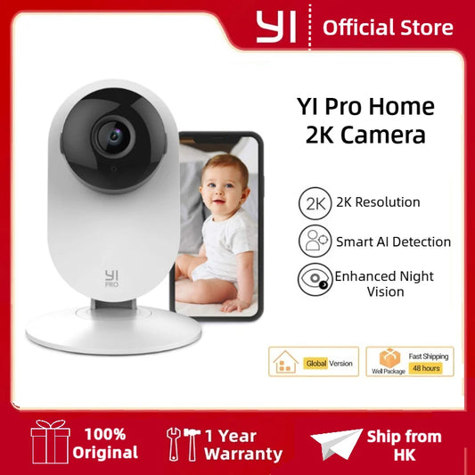 YI Pro Home 2K Wifi Surveillance Camera