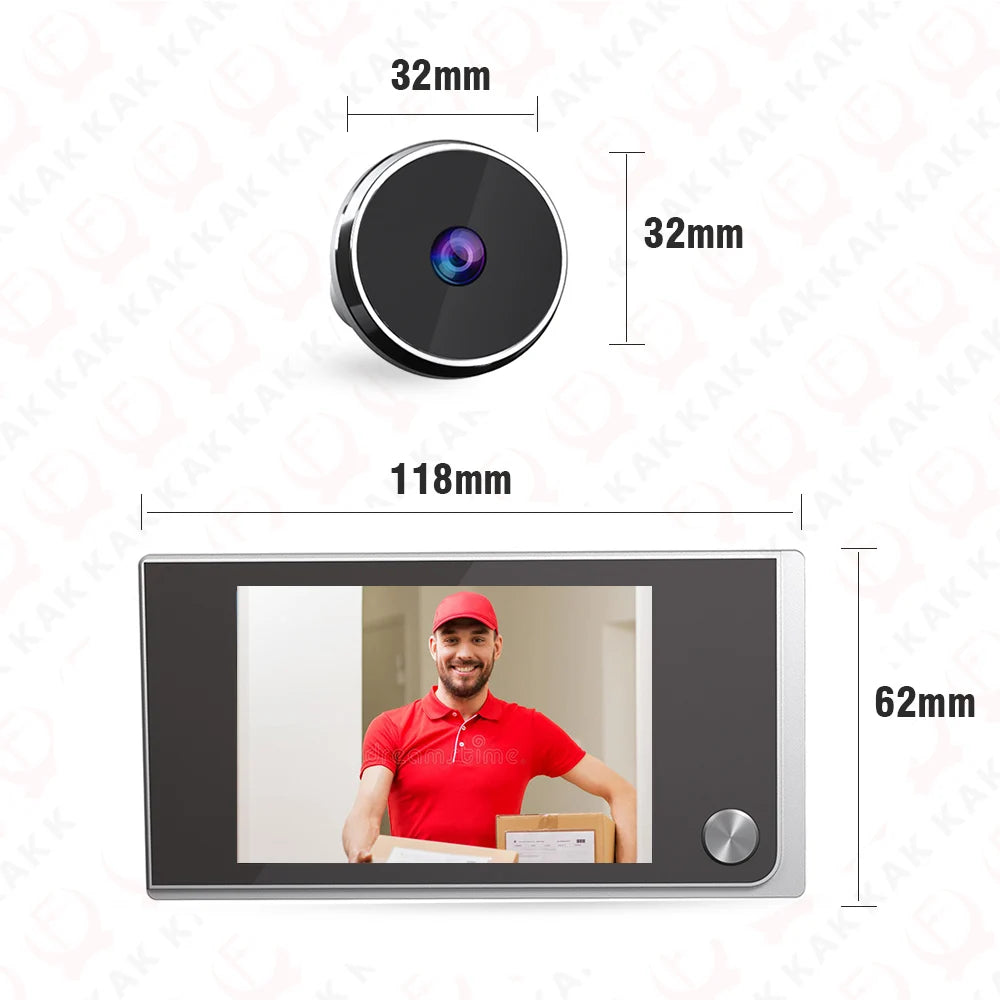 Door Viewer Bell 120 Degree